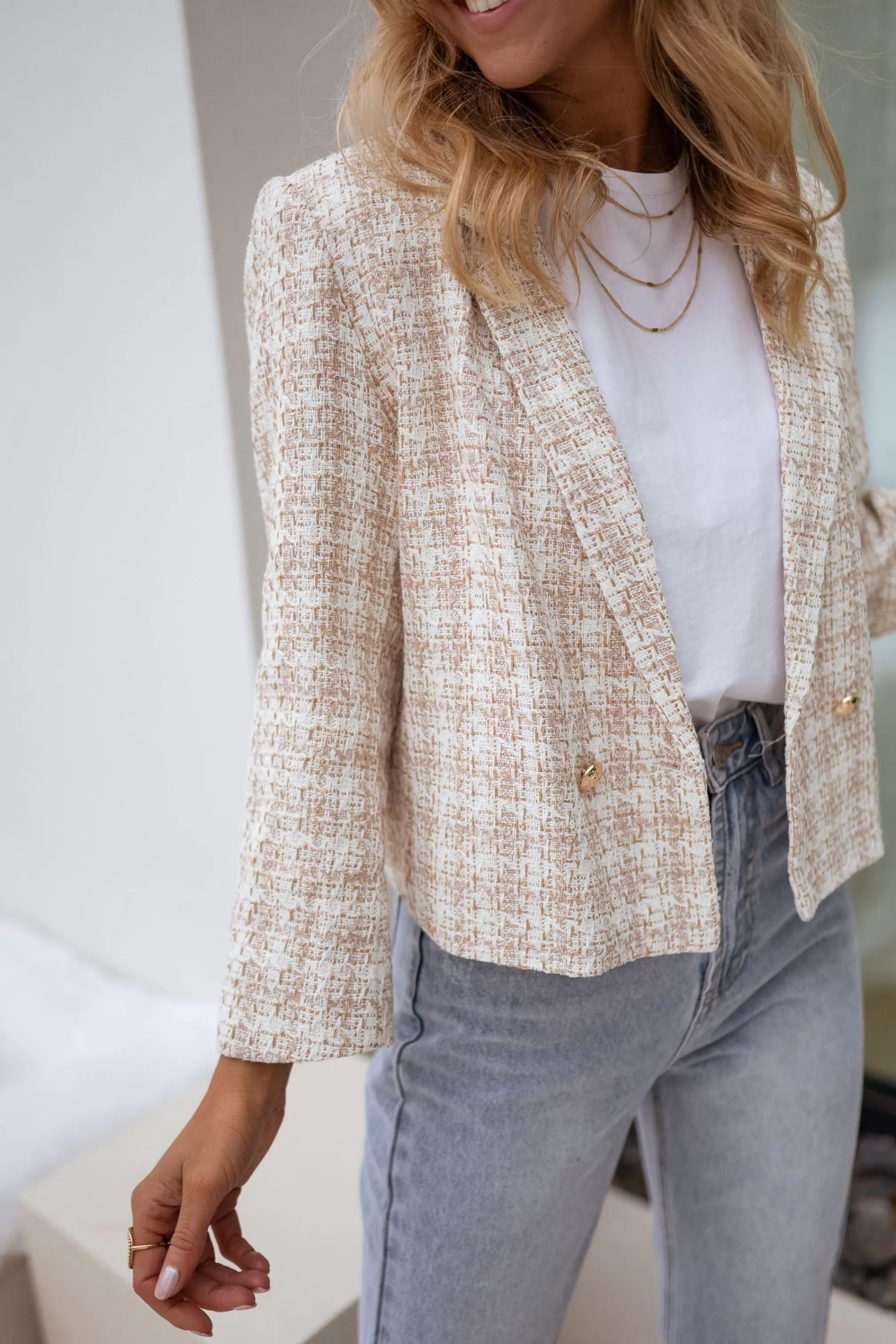 Amanda Tweed Jacket - -Easy Clothes Fashion