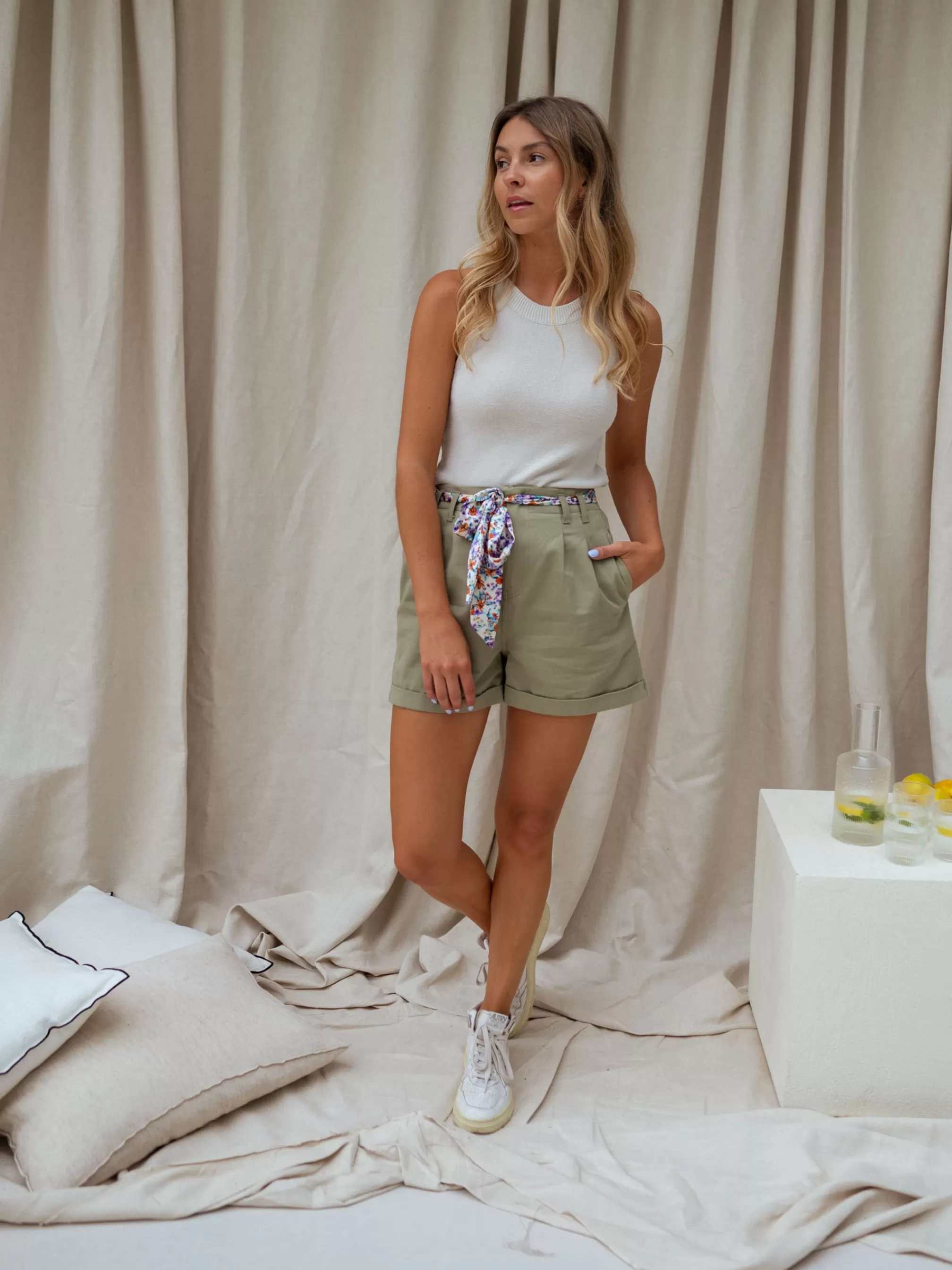 Augu Shorts - -Easy Clothes Fashion