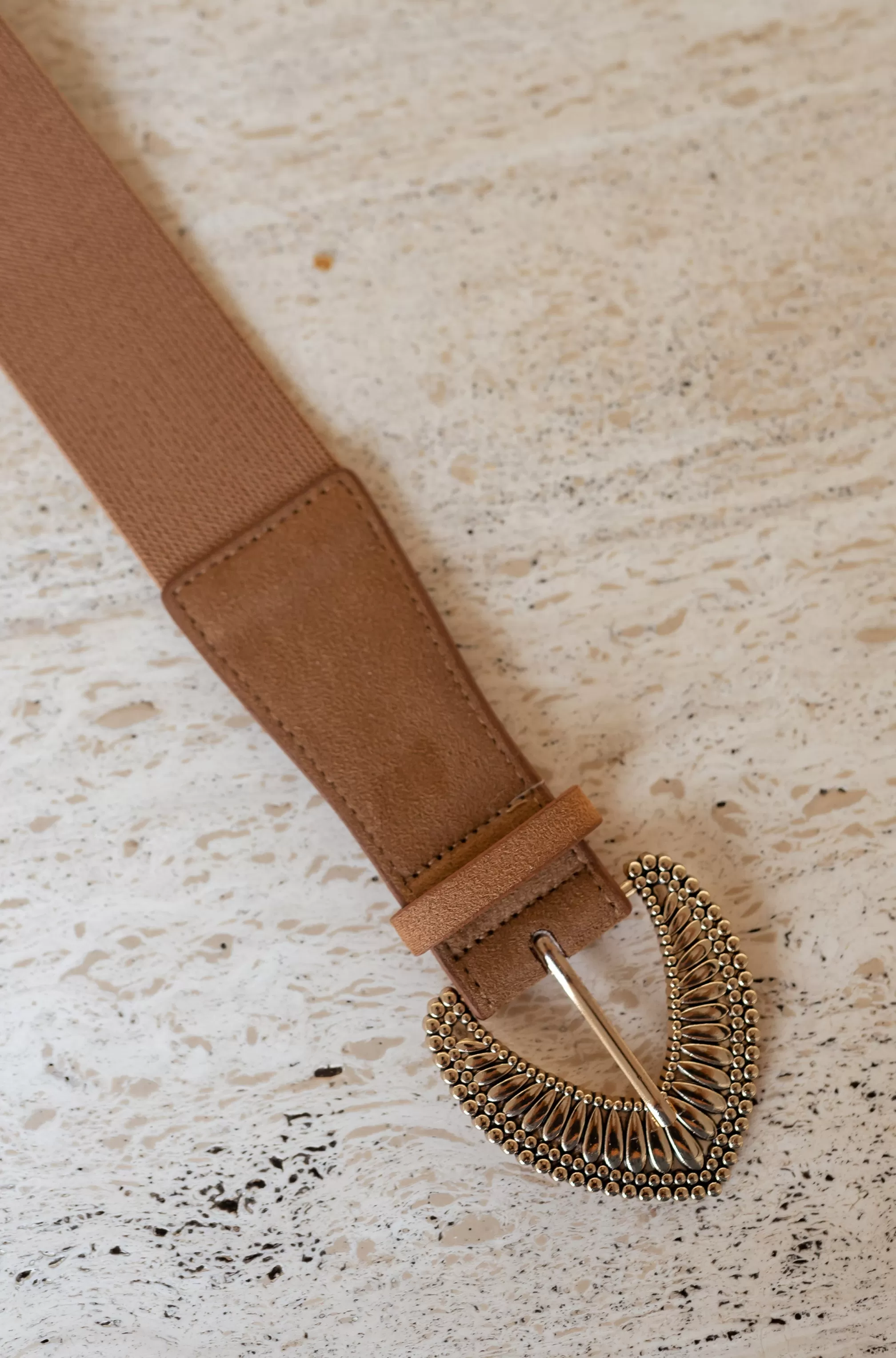 Belt Provided Safa Camel - -Easy Clothes Store