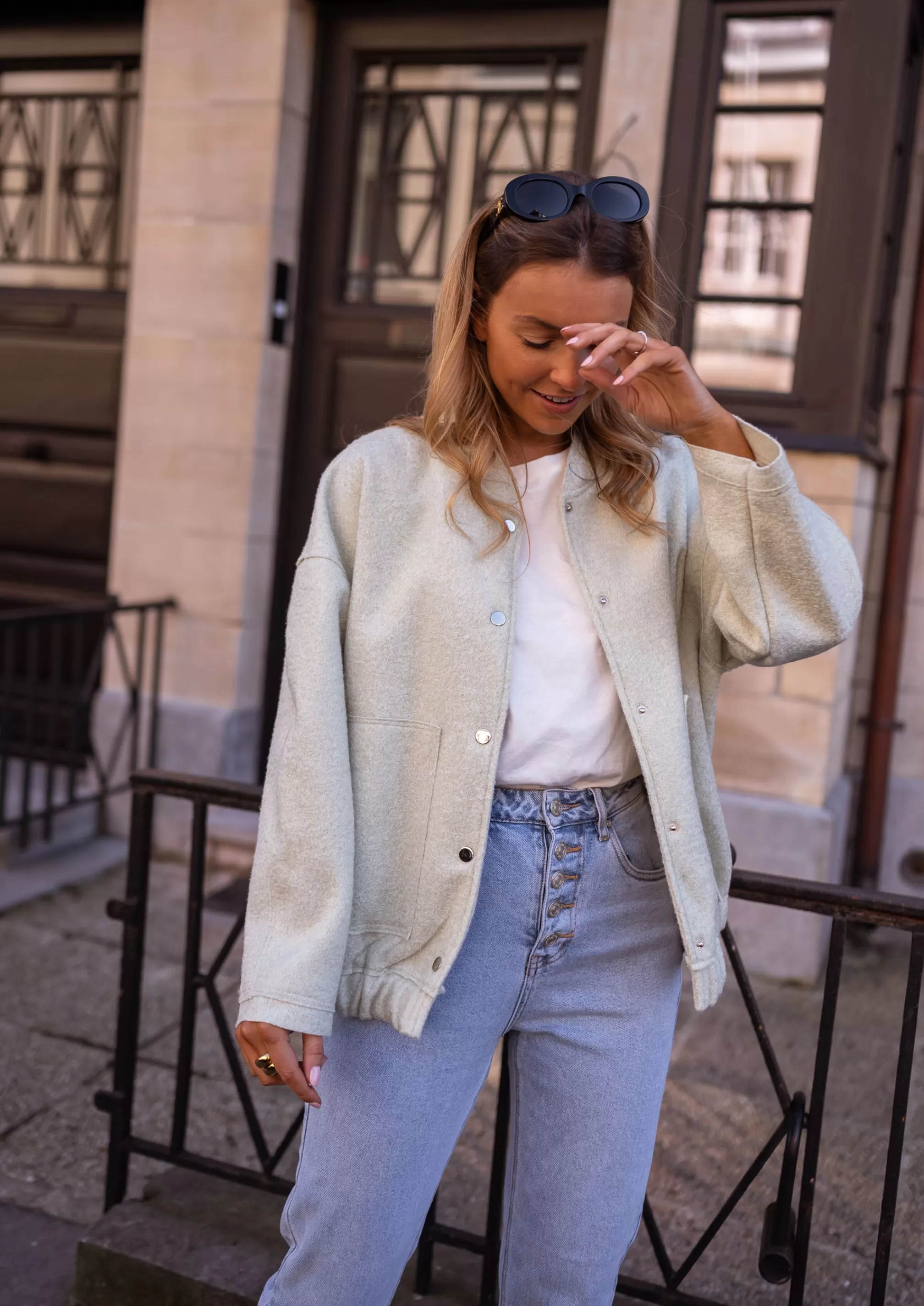 Bomber Jacket Lina - -Easy Clothes Shop