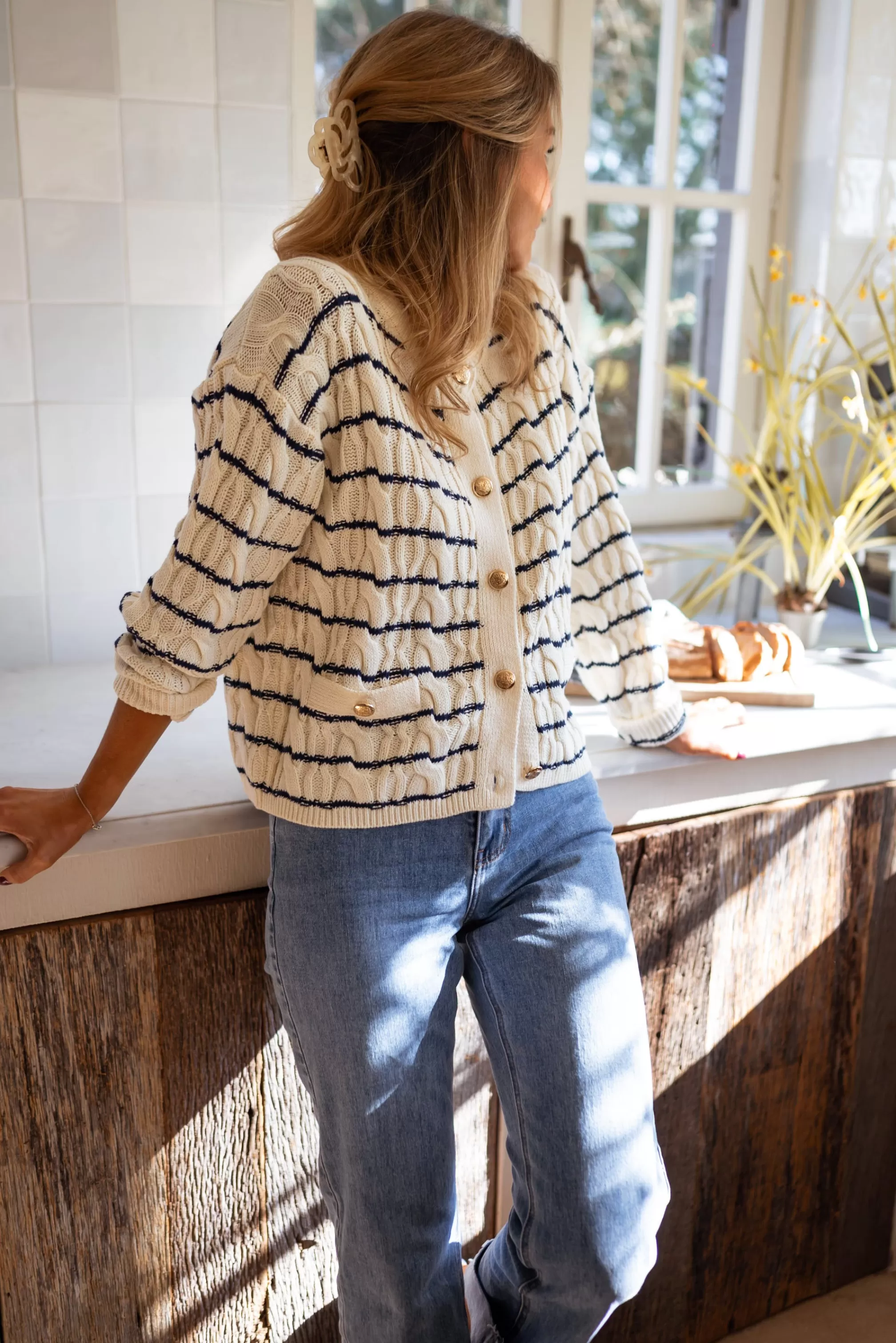 Carolina Cardigan - -Easy Clothes Best Sale