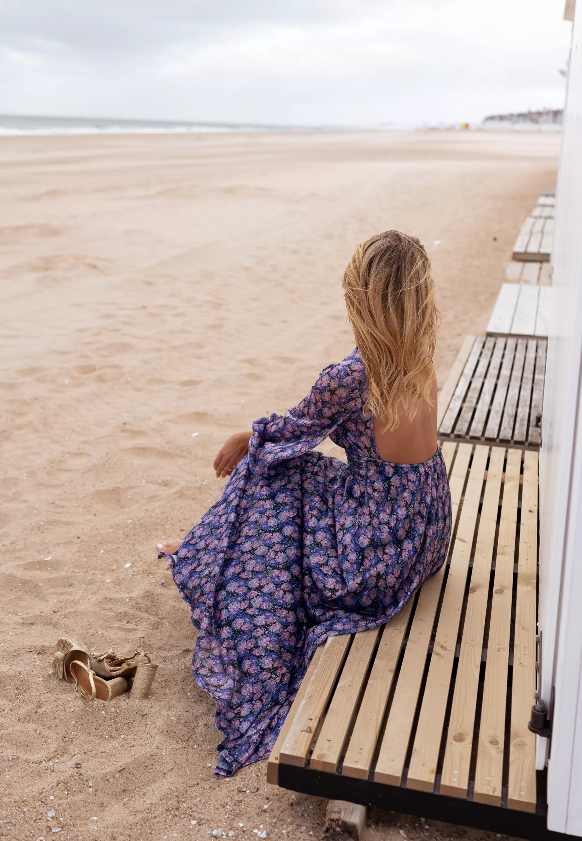 Dress Long -to -flower Imane - Creation | Long Dresscocktail | Ready To-Porter Online | -Easy Clothes Best Sale
