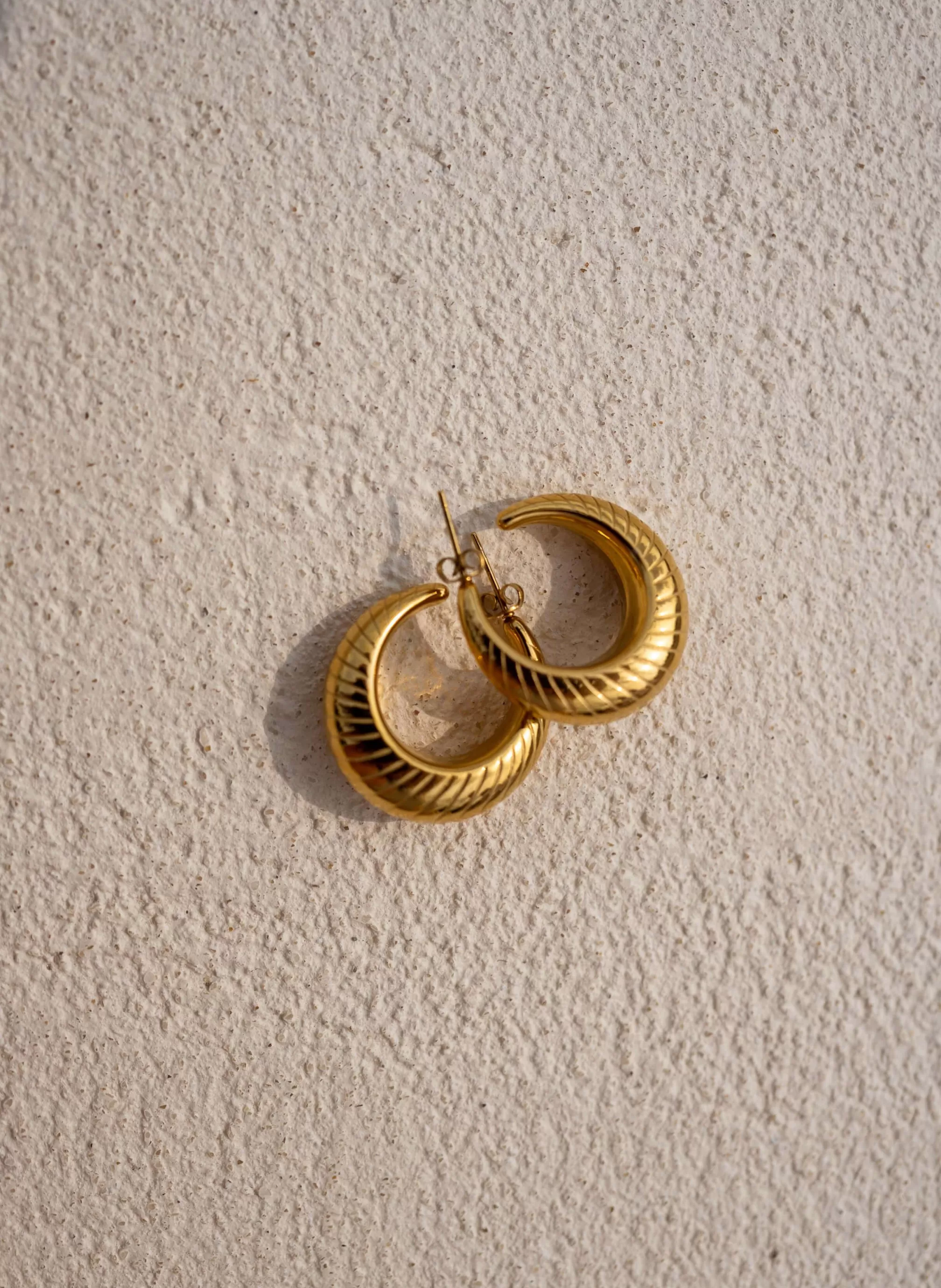 Earrings - Elonia - Golden - Jewelry-Easy Clothes Shop