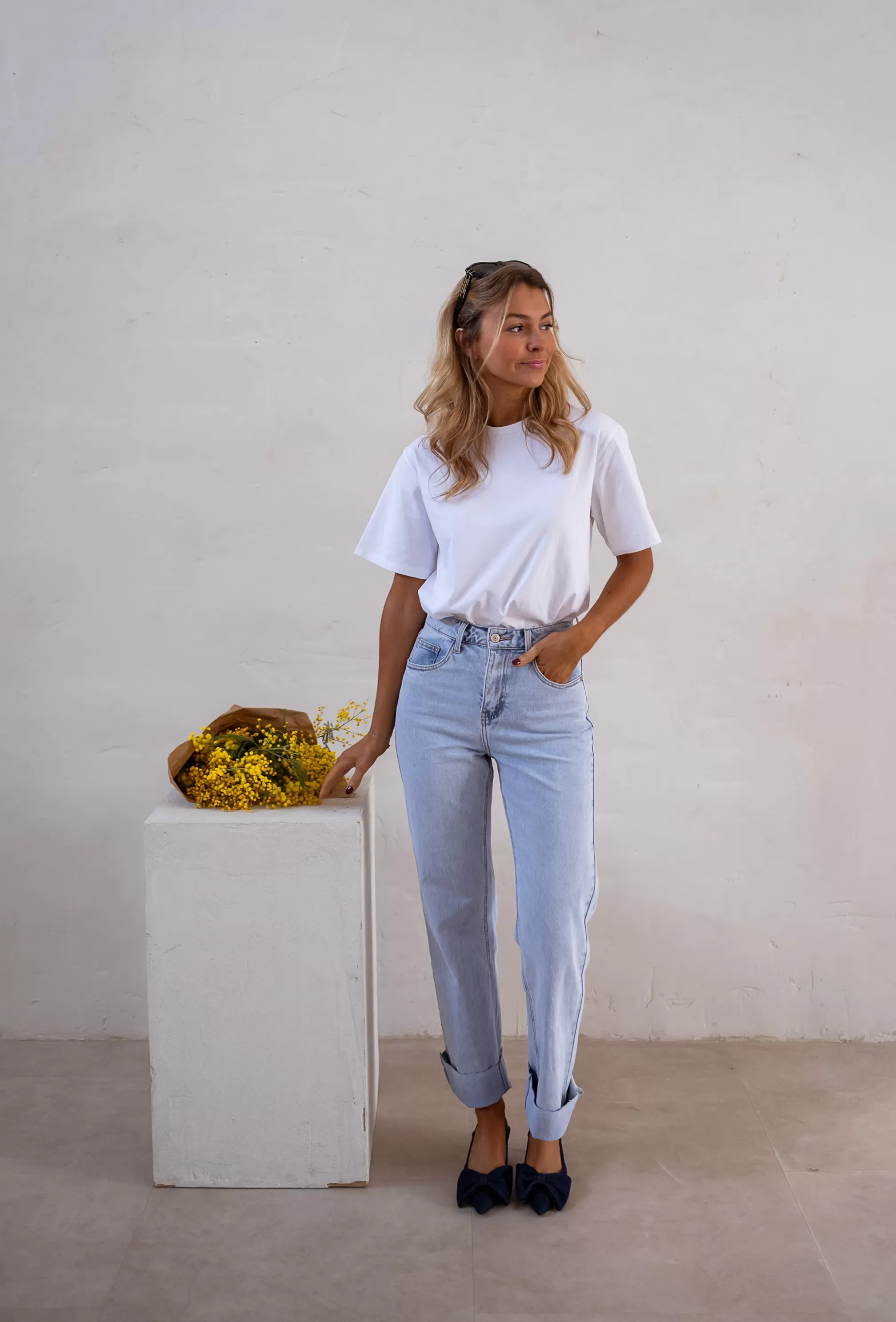 Jeans Maddie - -Easy Clothes Shop