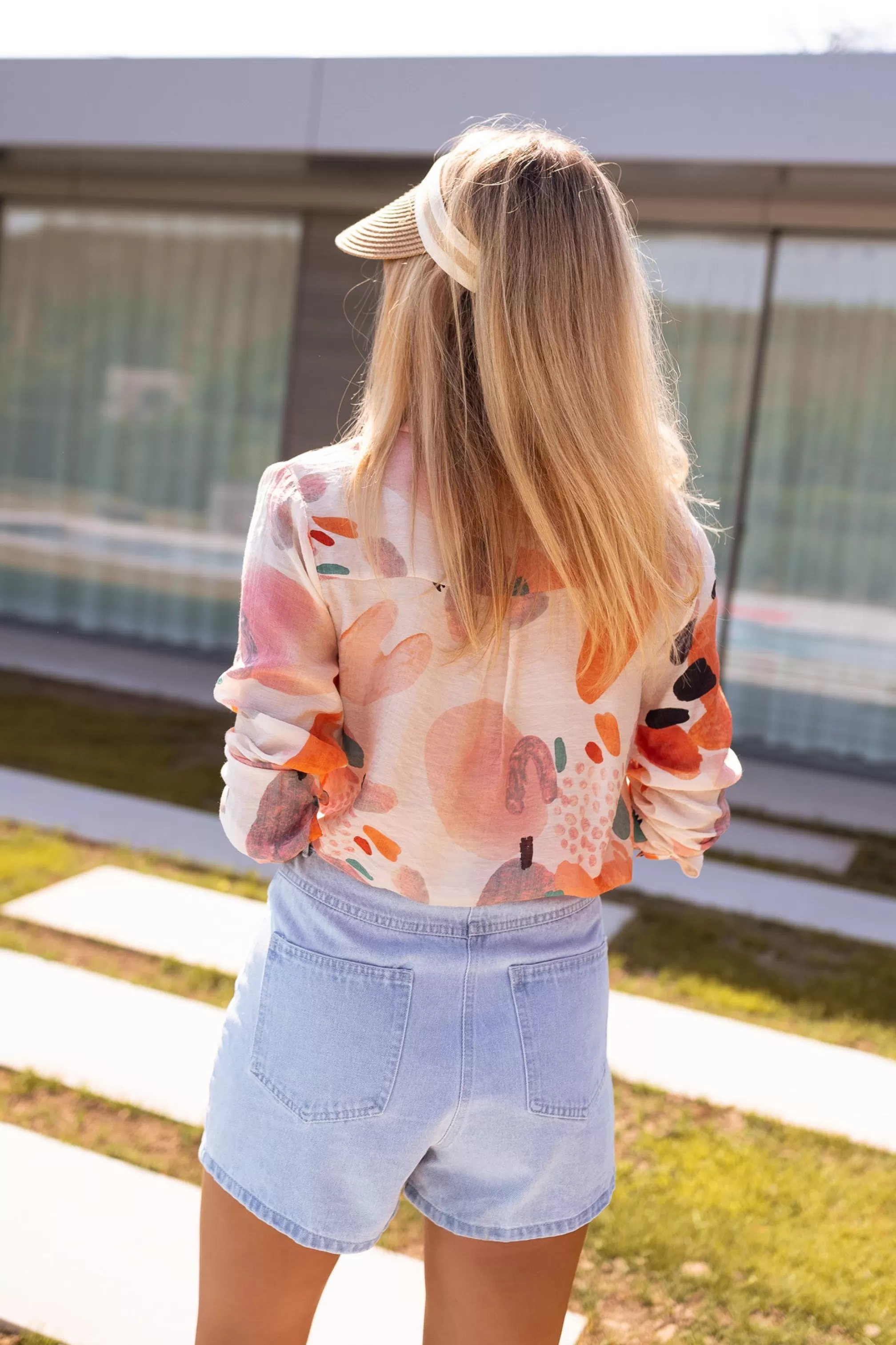 Joane Shirt Patterned | Colorful Shirt | Ready To-Porter Online | -Easy Clothes Clearance
