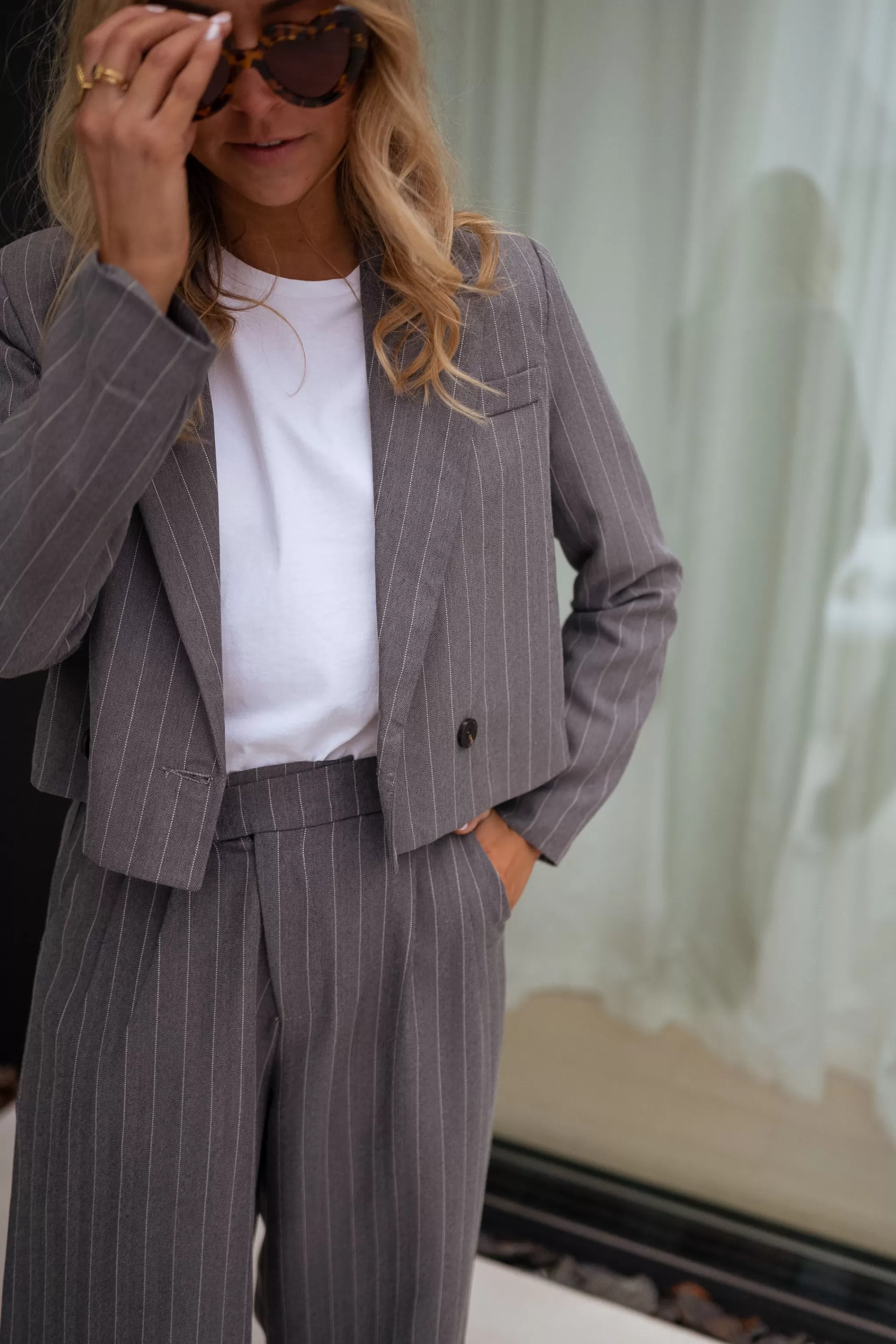 Manthy Blazer - -Easy Clothes Cheap