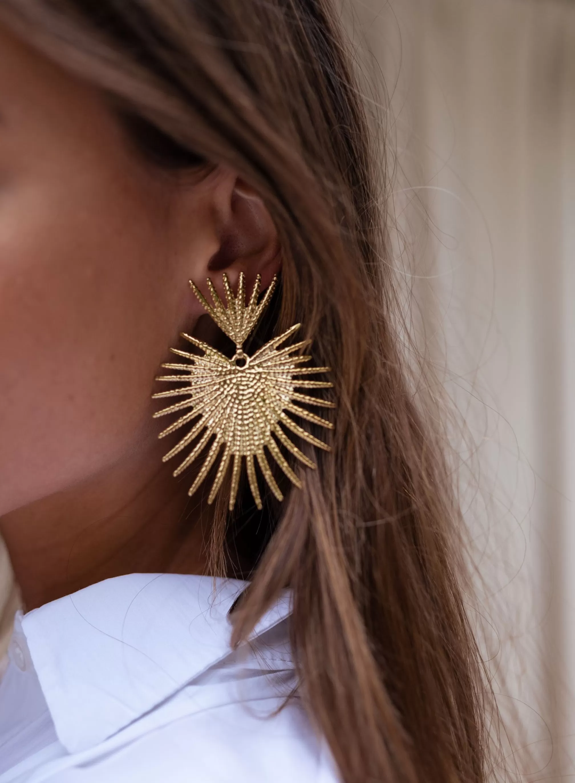 Sun Earrings - -Easy Clothes Cheap