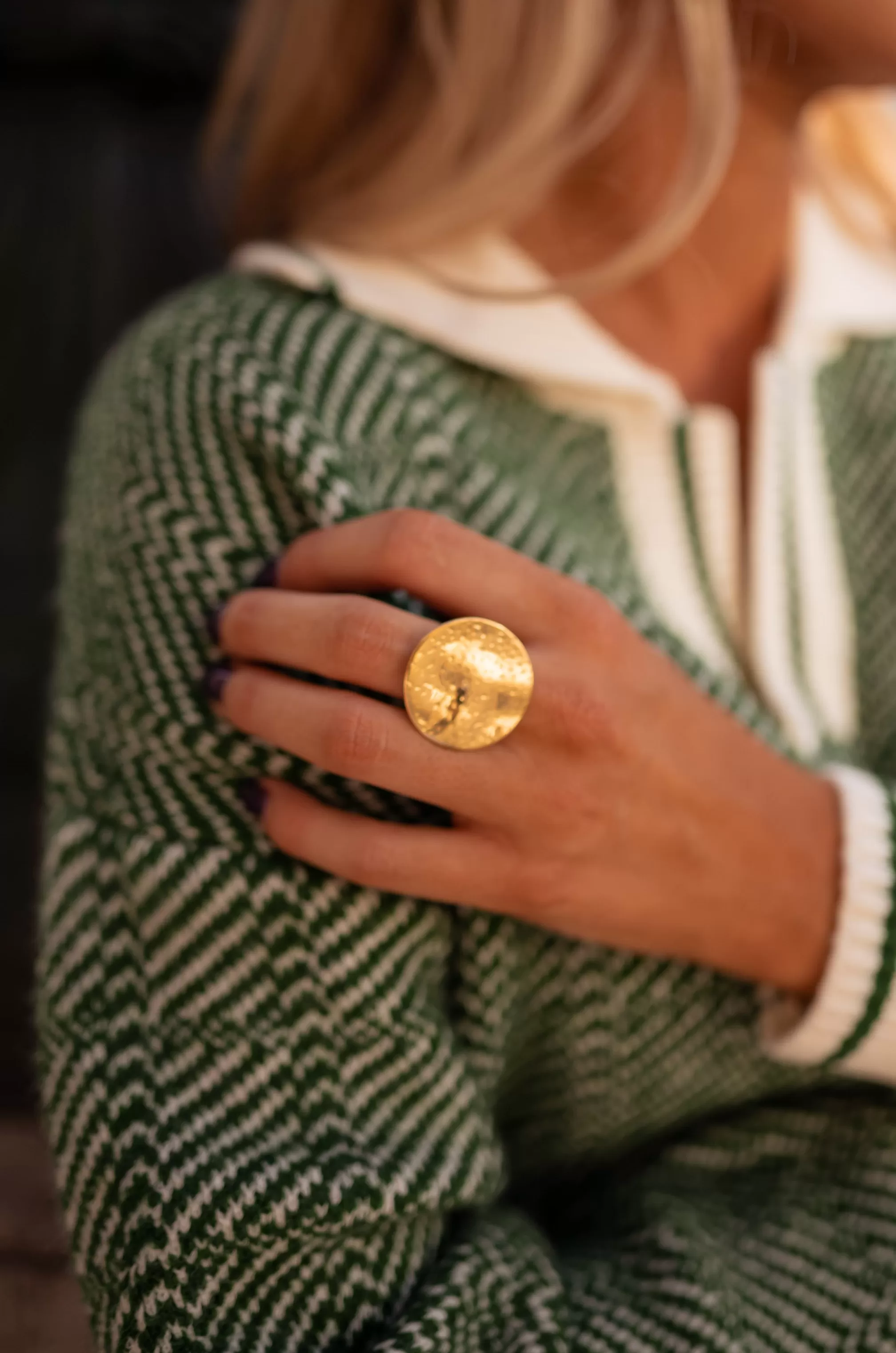 Swan Ring Golden - Jewelry-Easy Clothes Cheap