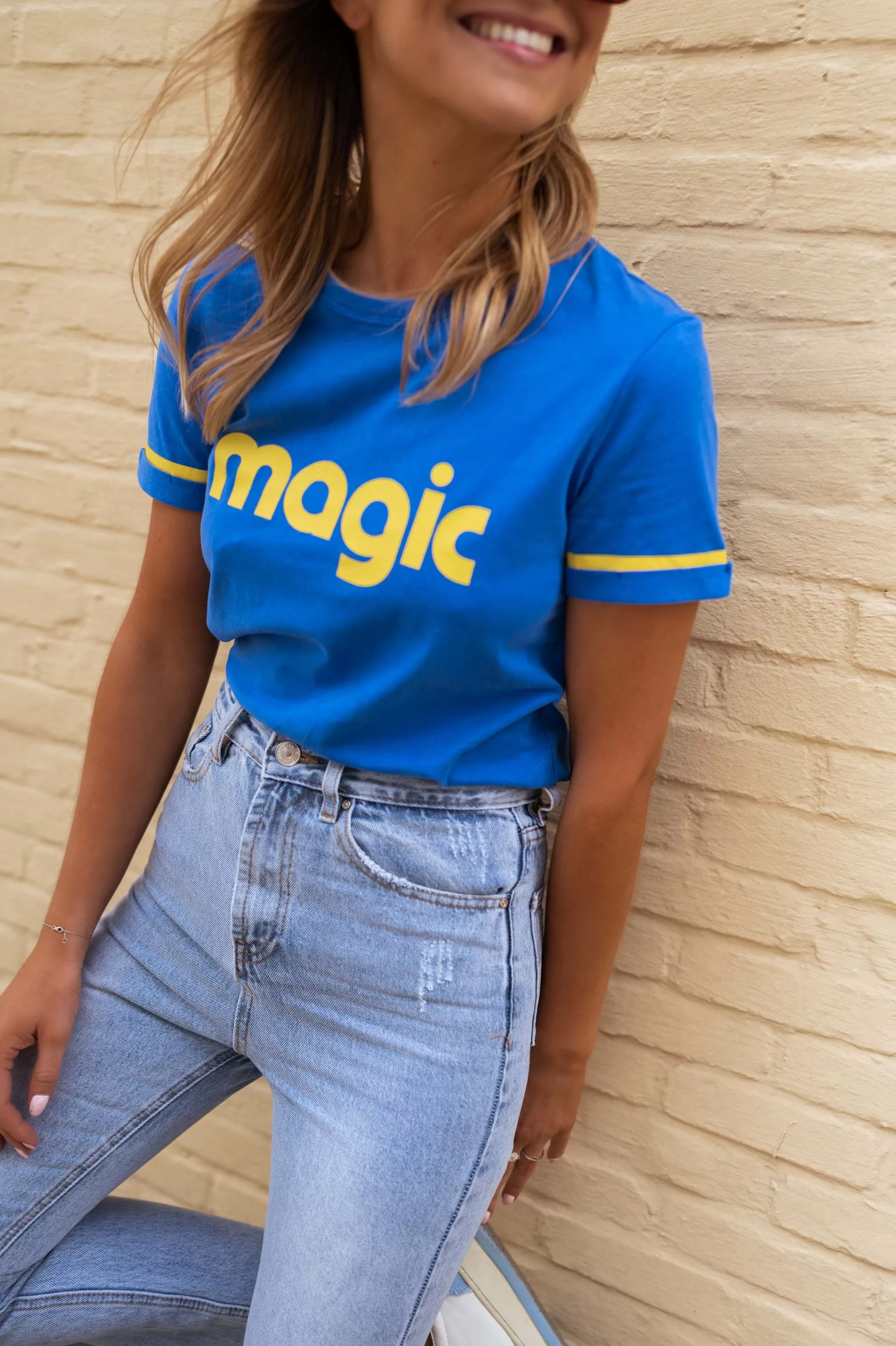 T-Magic Shirt Blue | T-Print Shirt | Ready To-Porter Online | -Easy Clothes Outlet